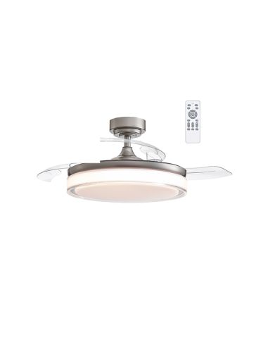 LED-Deckenventilator mit 45W,...
