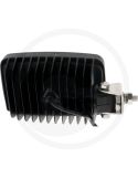 Faro LED rectangular 12V 24V Swivel soporte lateral giratorio para New Holland 3.471Lm | LeonLeds