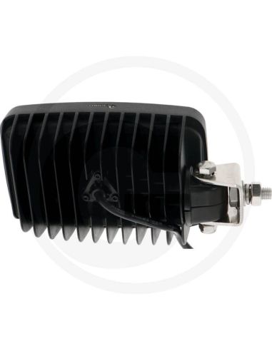 Faro LED rectangular 12V 24V Swivel soporte lateral giratorio para New Holland 3.471Lm | LeonLeds