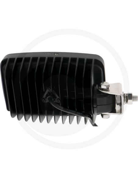Faro LED rectangular 12V 24V Swivel soporte lateral giratorio para New Holland 3.471Lm | LeonLeds