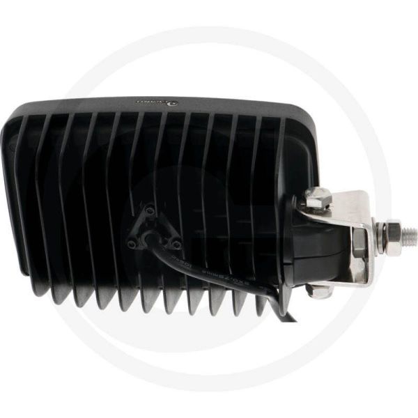 Faro LED rectangular 12V 24V Swivel soporte lateral giratorio para New Holland 3.471Lm | LeonLeds