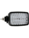 Faro LED rectangular 12V 24V Swivel soporte lateral giratorio para New Holland 3.471Lm | LeonLeds