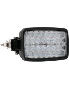 Faro LED rectangular 12V 24V Swivel soporte lateral giratorio para New Holland 3.471Lm | LeonLeds