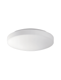Plafonnier blanc rond Moon 28cm