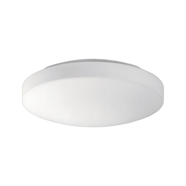Plafonnier blanc rond Moon 28cm