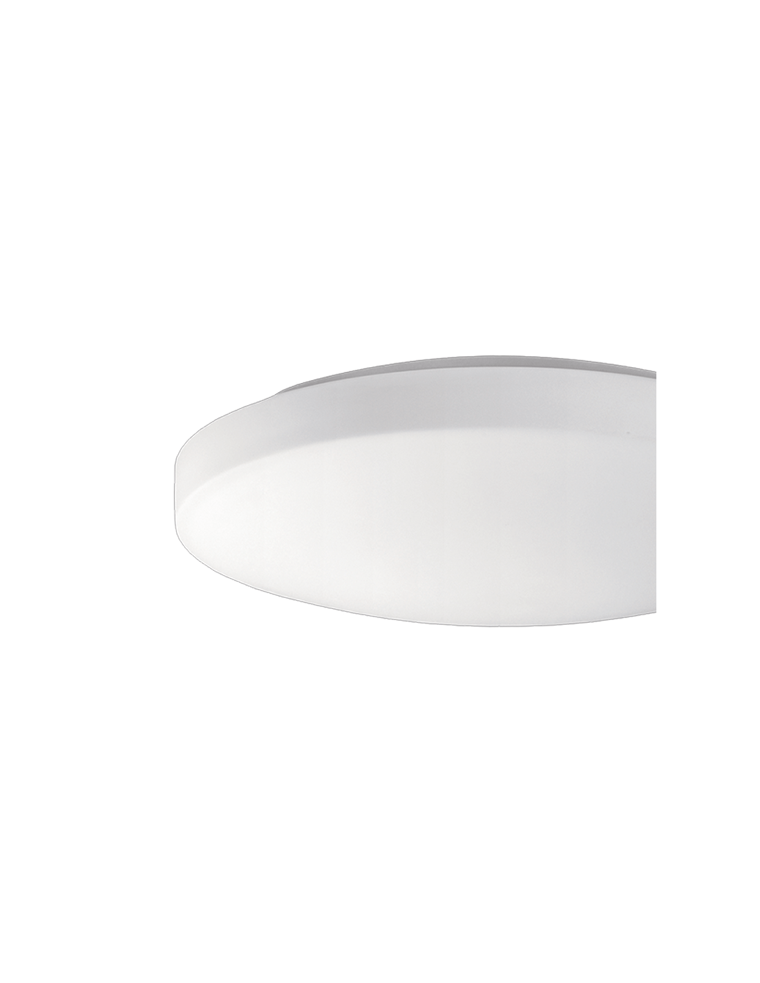 Luminária de teto LED lua para banheiro 35cm branco 24W ao melhor preço