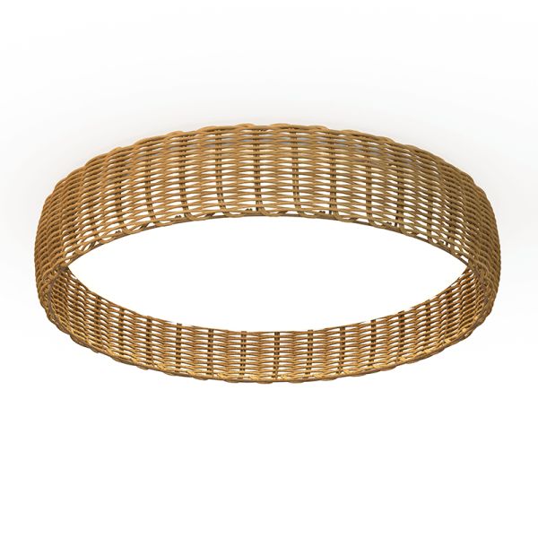 Plafón de techo LED grande Kilimanjaro natural dimmable de 50W