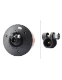 Trasera de Rotativo LED ambar Flexible Tubuladura 12V/24V Hella RotaLED Compact 2XD 013 979-011 | LeonLeds