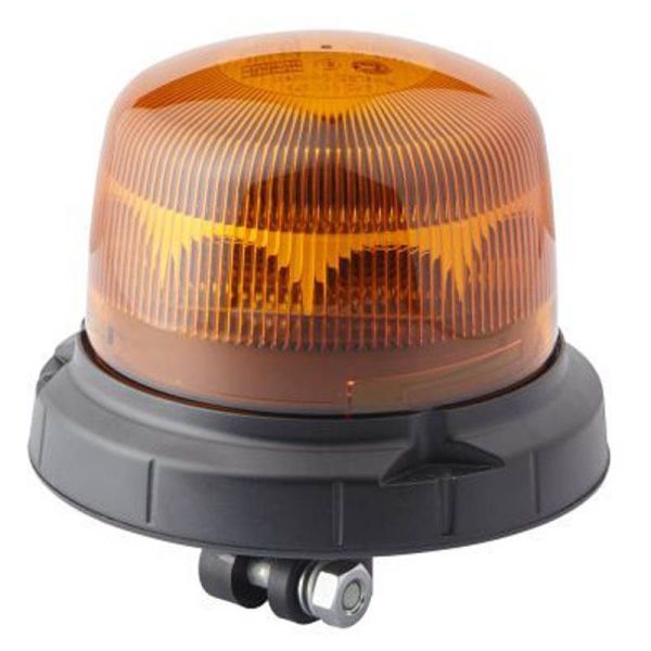 Gyrophare à LED orange Prise flexible 12V/24V Hella RotaLED Compact 2XD 013 979-011 | leonleds