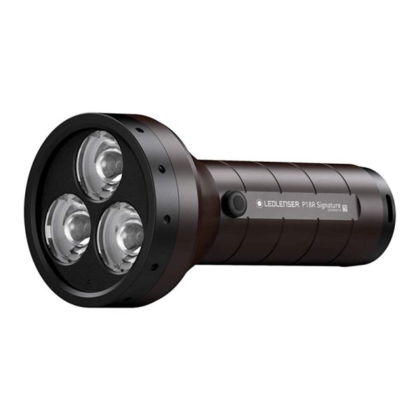 Linterna LED muy potente 4500Lm y hasta 720 metros de alcance P18R Signature LedLenser | LeonLeds