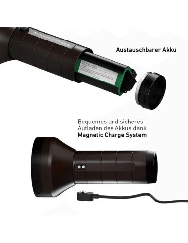 Batería Linterna LED muy potente 4500Lm y hasta 720 metros de alcance P18R Signature LedLenser | LeonLeds