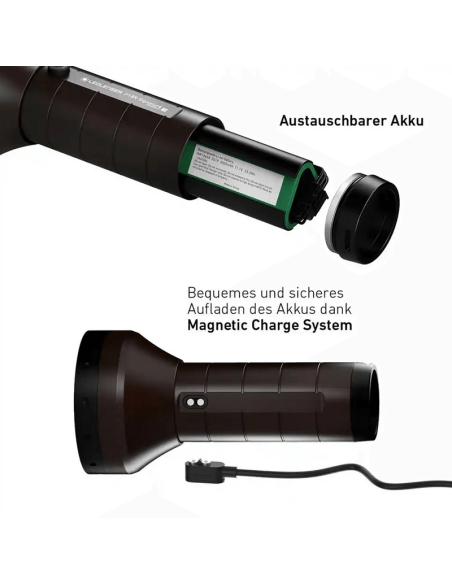 Batería Linterna LED muy potente 4500Lm y hasta 720 metros de alcance P18R Signature LedLenser | LeonLeds