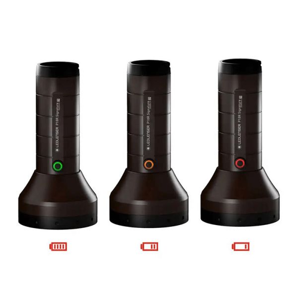 Indicador Luminoso Linterna LED muy potente 4500Lm y hasta 720 metros de alcance P18R Signature LedLenser | LeonLeds