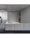 Downlight Empotrable LED Nork blanco 8W - GU10 - IP54 Ambiente