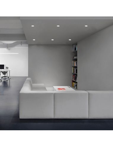 Downlight Empotrable LED Nork blanco 8W - GU10 - IP54 Ambiente