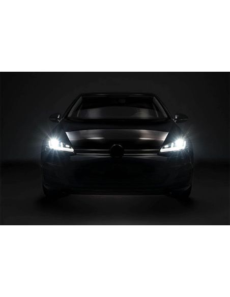 Pack de Phares Avant LED Chromés Golf VII LEDriving 2 LEDHL104-CM (2012-2016) Avant Restyling Avec Osram Xenon | LéonLeds