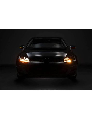 Faróis LED Golf VII LEDriving Look GTI Pack 2 LEDHL104-GTI (2012-2016) Antes de remodelar com Osram Xenon | LeonLeds