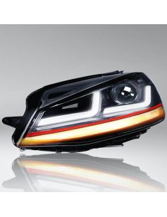Faros LED delanteros Golf VII LEDriving Look GTI Pack 2 LEDHL104-GTI (2012-2016) Antes Res-tyling Con Xenón Osram | LeonLeds 2