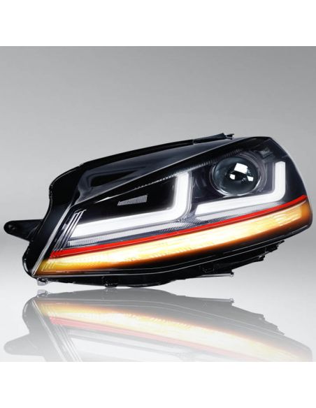 Phares LED Golf VII LEDriving Look GTI Pack 2 LEDHL104-GTI (2012-2016) Avant Res-tyling Avec Osram Xenon | LéonLeds