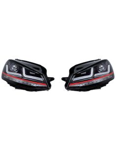 Phares LED Golf VII LEDriving Look GTI Pack 2 LEDHL104-GTI (2012-2016) Avant Res-tyling Avec Osram Xenon | LéonLeds