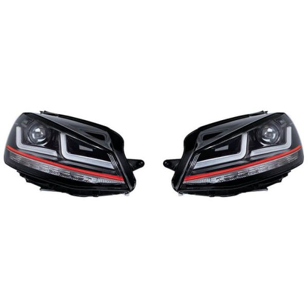 Faróis LED Golf VII LEDriving Look GTI Pack 2 LEDHL104-GTI (2012-2016) Antes de remodelar com Osram Xenon | LeonLeds