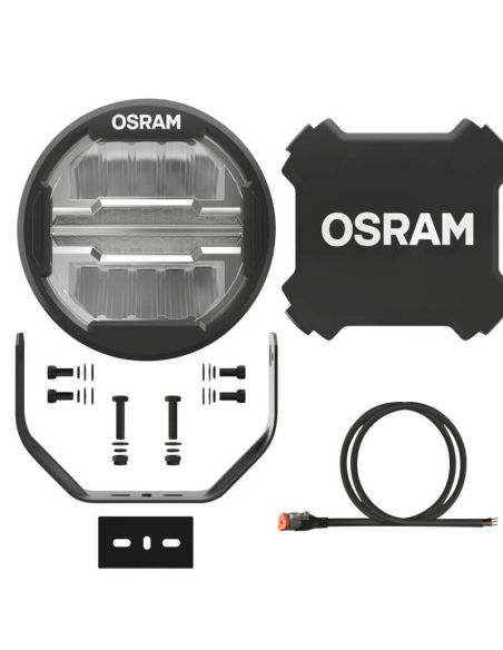 Phare LED puissant avec feu de position Homologué 60W / 2.5W Cube MX260-CB Osram | leonleds