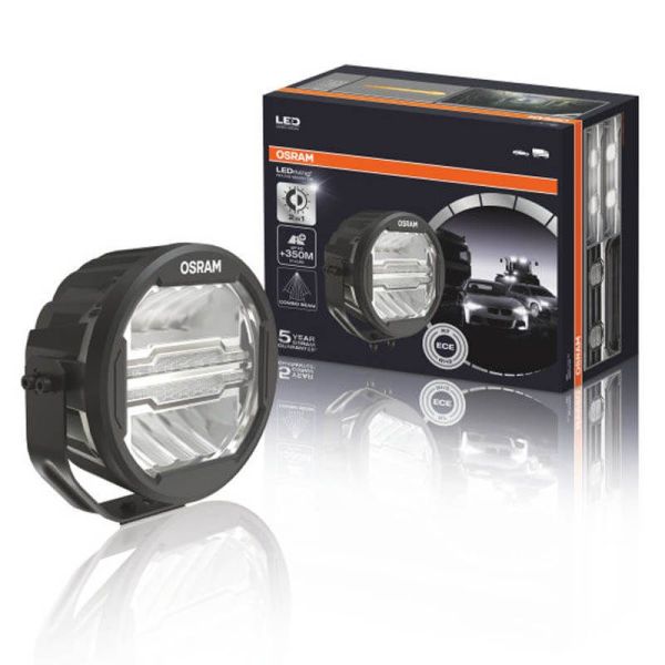 Phare LED puissant avec feu de position Homologué 60W / 2.5W Cube MX260-CB Osram | leonleds