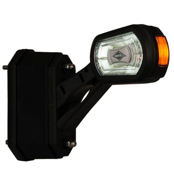 Jauge de Largeur LED avec Capteur de Recul 12V 24V 3 Fonctions LDCC2724 Gauche | leonleds