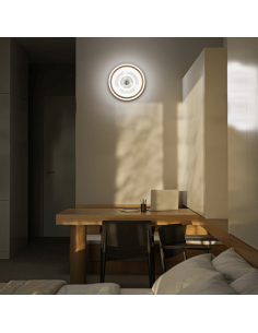 Ventilador de teto LED para teto ou parede Alan Move 38W DC 2