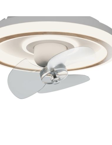 Ventilateur de plafond LED pour plafond ou mur Alan Move 38W DC détail