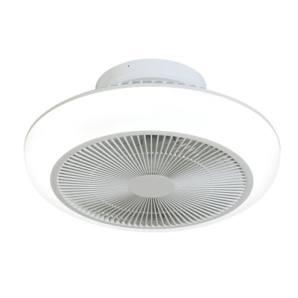Ventilateur de plafond LED Enkel 44W flux concentré DC
