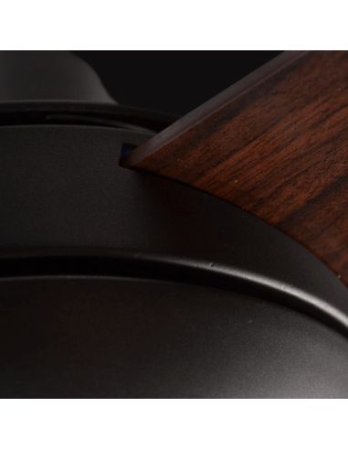 Ventilateur de plafond Baloo LED pales couleur marron DC E27