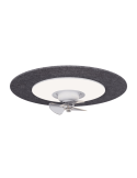 Plafón LED Ventilador Fono azul con reducción de ruido