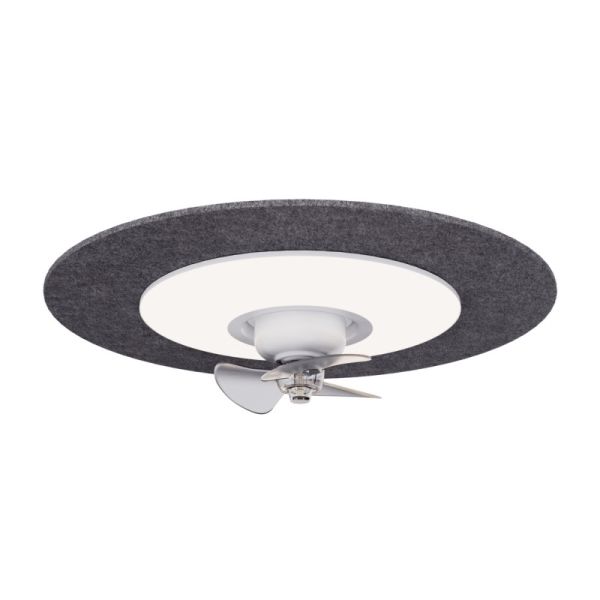 Plafón LED Ventilador Fono azul con reducción de ruido