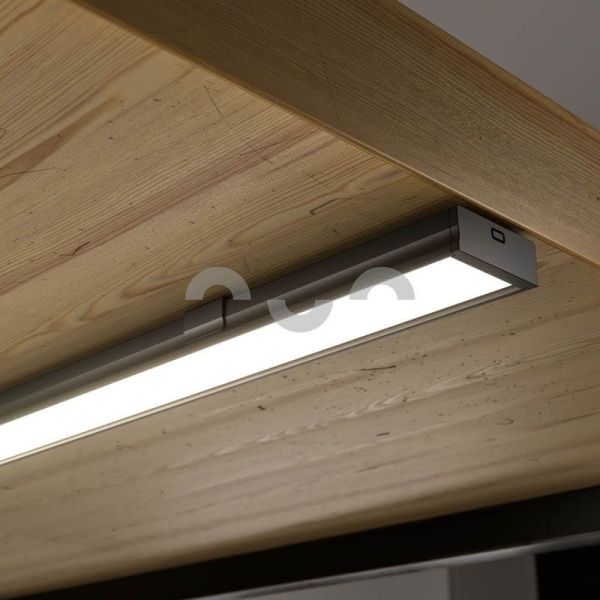 Perfil de Aluminio de Superficie para doble Tira LED ´Dual` 2,02 Metros Lumines | LeonLeds