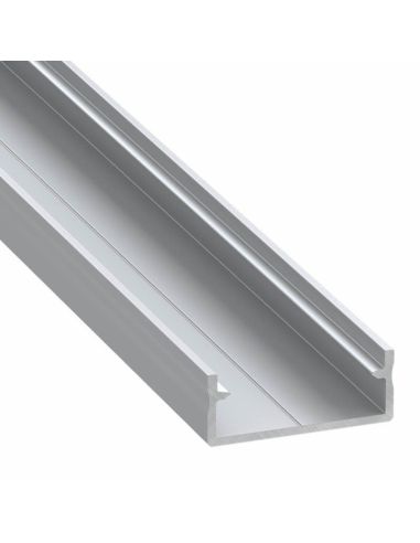 Profilé en aluminium de surface pour bande LED double 'Dual' 2,02 Lumines Mètres | leonleds