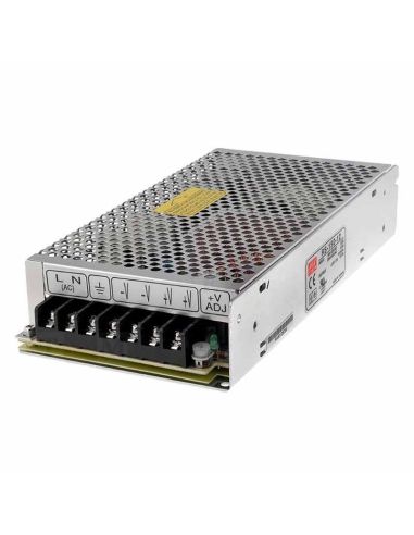 Transformador Tira LED RS 150-12 Mean Well Fuente de Alimentación | LeonLeds