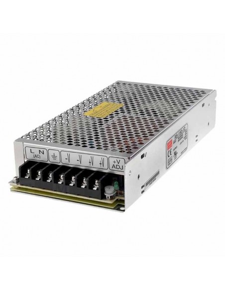Transformador Tira LED RS 150-12 Mean Well Fuente de Alimentación | LeonLeds