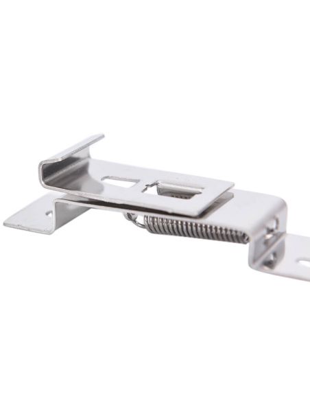 Suporte para matrícula em Aço Inox Matrícula Europeia Agropar | leonleds