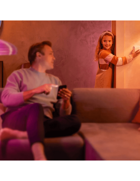 Module interrupteur mural Philips Hue environnement père-fille IP20