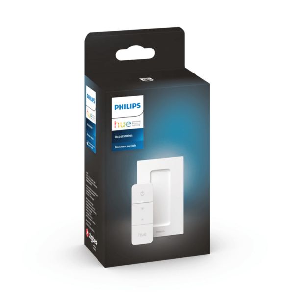 Mando portátil regulador de intensidad Philips Hue Dimmer switch IP20 caja producto