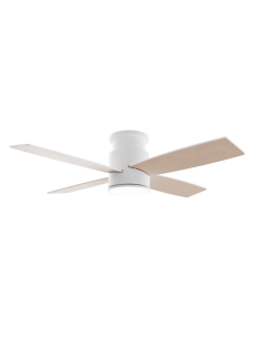 Ventilador de Techo LED Taro blanco y madera DC