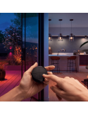 Soporte pared inalámbrico Philips Hue tap switch 4 botones y 1 selector color negro utilización