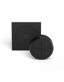 Suporte de parede sem fio Philips Hue tap switch 4 botões e 1 seletor de cor preta fora do suporte