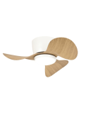 Petit ventilateur de plafond avec LED Monty wood DC