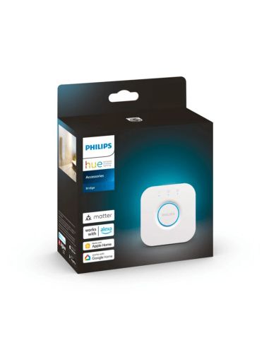 Hue Bridge Philips Controlador de Iluminación inteligente caja producto | LeonLeds