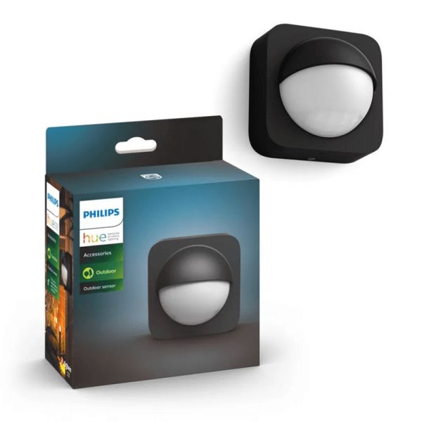 Sonde extérieure Philips Hue IP54 boîtier produit couleur noire