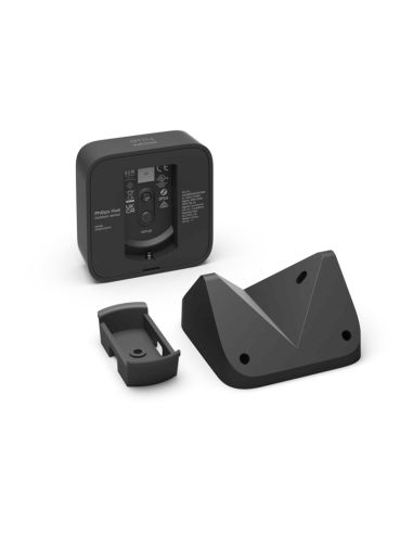 Sensor de exterior Philips Hue IP54 color negro componentes instalación