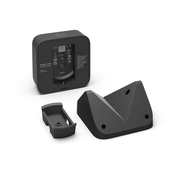 Capteur extérieur Philips Hue IP54 composants d'installation de couleur noire