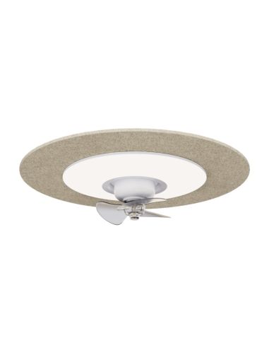 Ventilateur de plafond LED Phono stone avec réduction de bruit